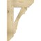 Ekena Millwork Olympic Slat Rough Sawn Bracket, Douglas Fir, 6"W x 24"D x 36"H BKT06X24X36OLY06RDF - alternate 2